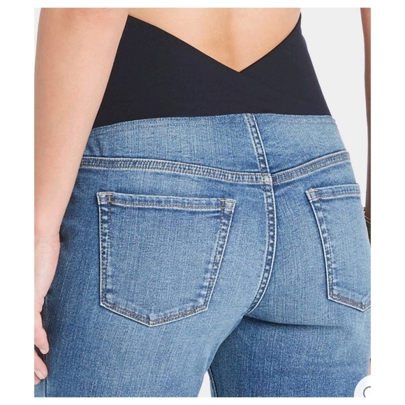 Isabel Maternity by Ingrid & Isabel Blue Skinny Jeans - Picture 5 of 14